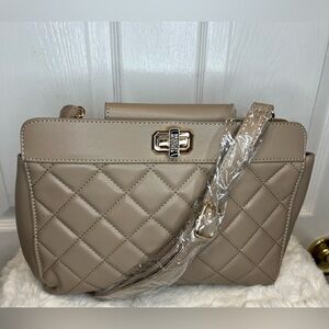 BADGLEY MISCHKA ELEGANT QUILTED TOTE